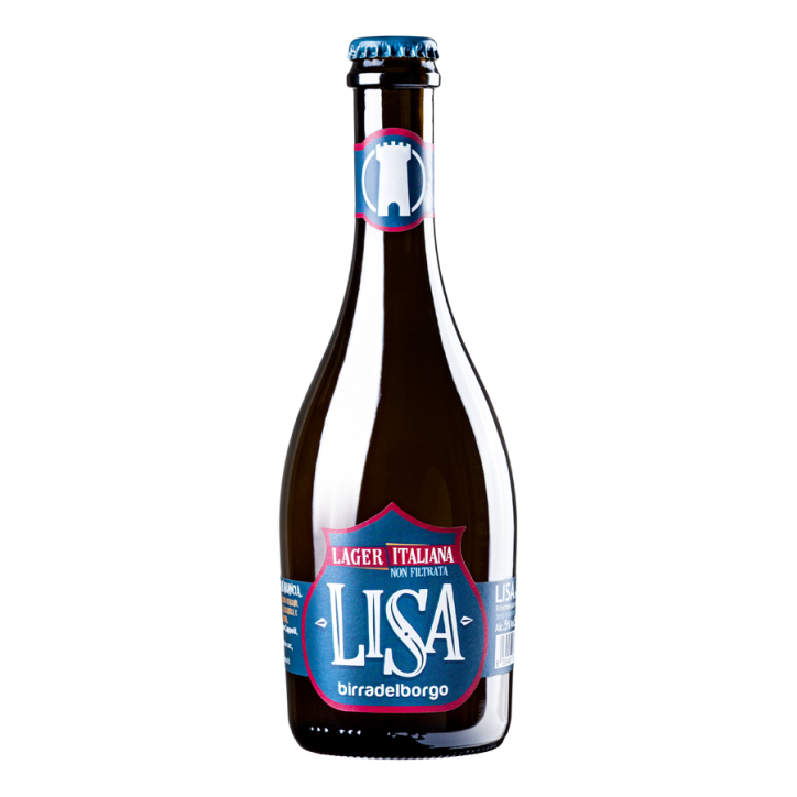 Bottiglia di birra Lisa lt 0,5