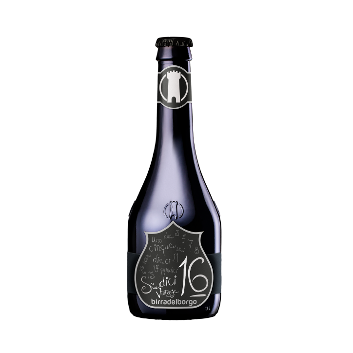 Bottiglia di birra Sedici Vintage lt 0,33 Bottiglia di birra Sedici Vintage lt 0,33